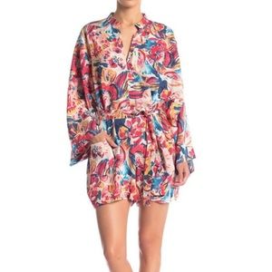 Free people intimately the only romper floral medium